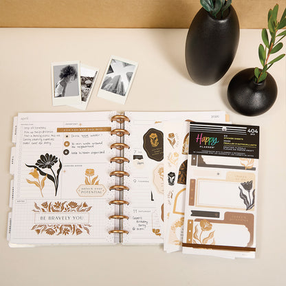 Happy Planner - Sticker Book - Krafted Florals Big