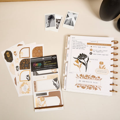 Happy Planner - Sticker Book - Krafted Florals Big