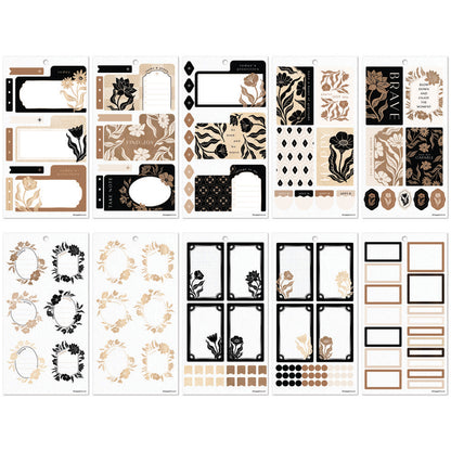 Happy Planner - Sticker Book - Krafted Florals Big