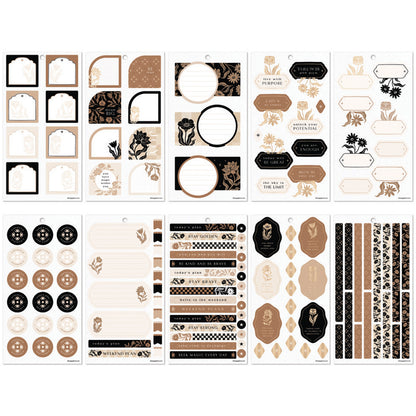 Happy Planner - Sticker Book - Krafted Florals Big