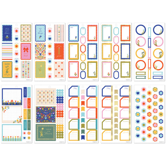 Happy Planner - Sticker Book - Little Garden
