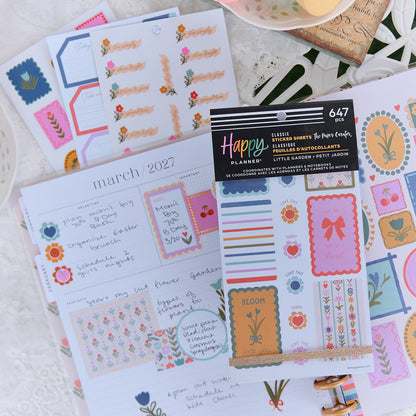Happy Planner - Sticker Book - Little Garden