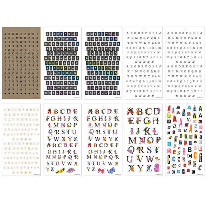 Happy Planner - Sticker Book - Lovely Letters