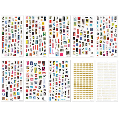 Happy Planner - Sticker Book - Lovely Letters