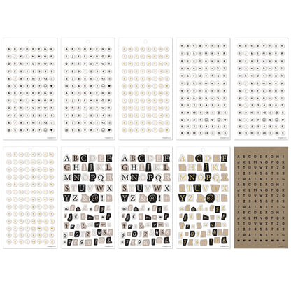 Happy Planner - Sticker Book - Lovely Letters