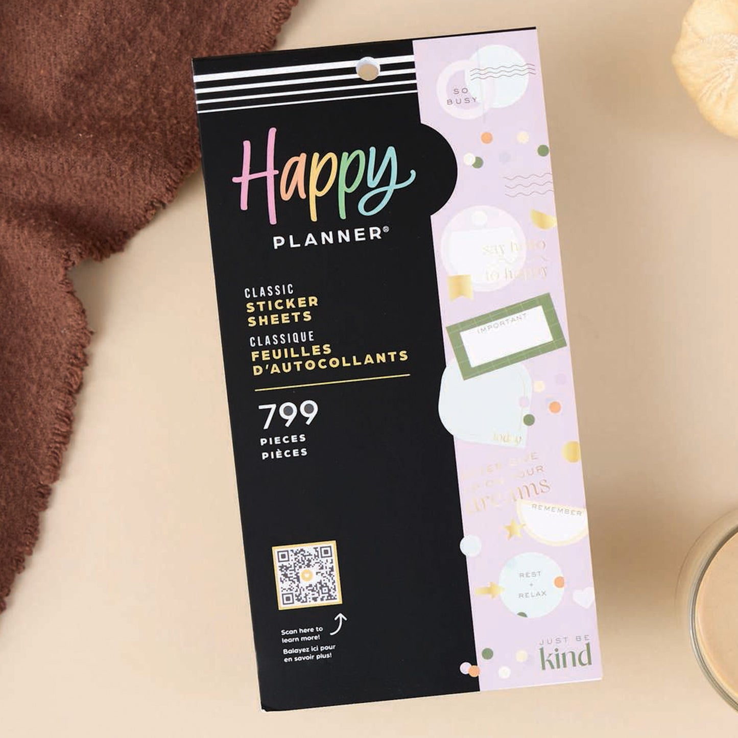 Happy Planner - Sticker Book - Mauve & Moss