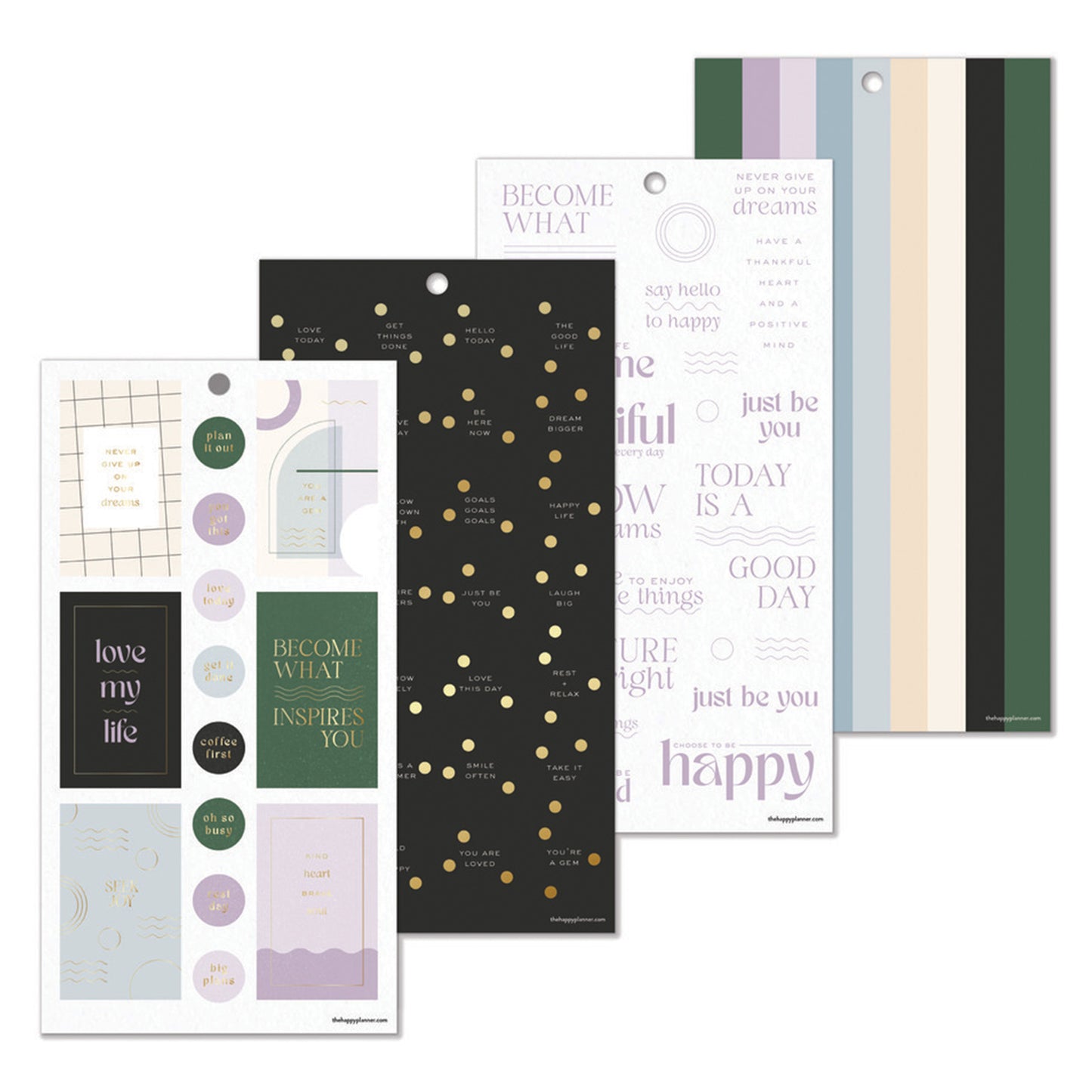 Happy Planner - Sticker Book - Mauve & Moss