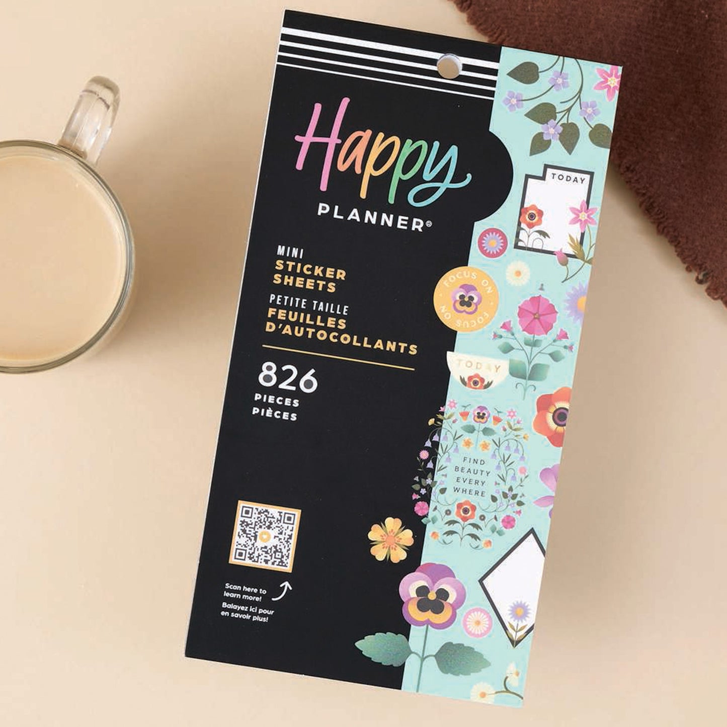 Happy Planner - Sticker Book - Radiant Garden Mini