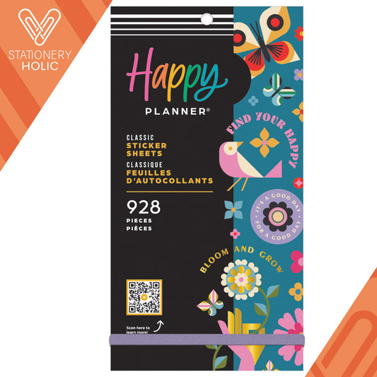 Happy Planner - Sticker Book - Mod Garden