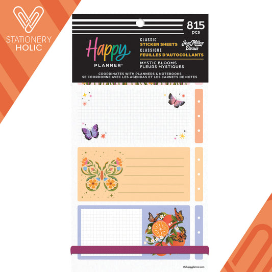 Happy Planner - Sticker Book - Mystic Blooms Classic