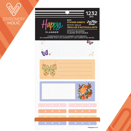 Happy Planner - Sticker Book - Mystic Blooms Mini