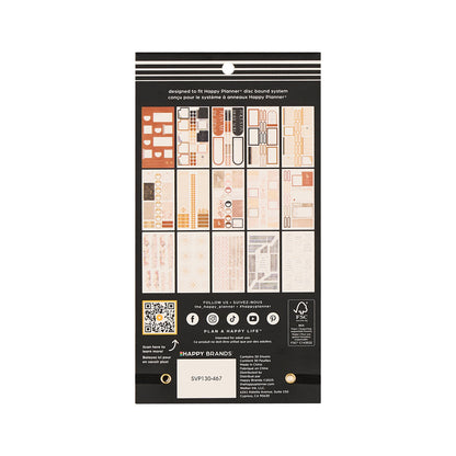 Happy Planner - Sticker Book - Neutral Noir