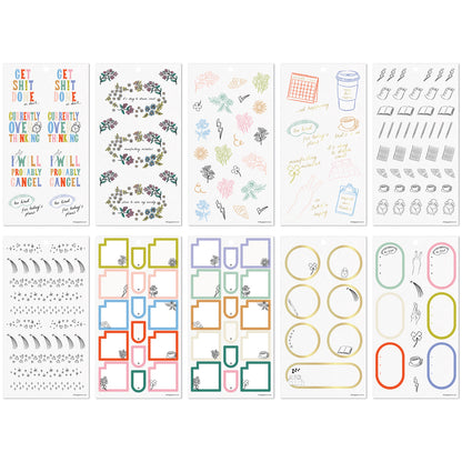Happy Planner - Sticker Book - Pajama Plans