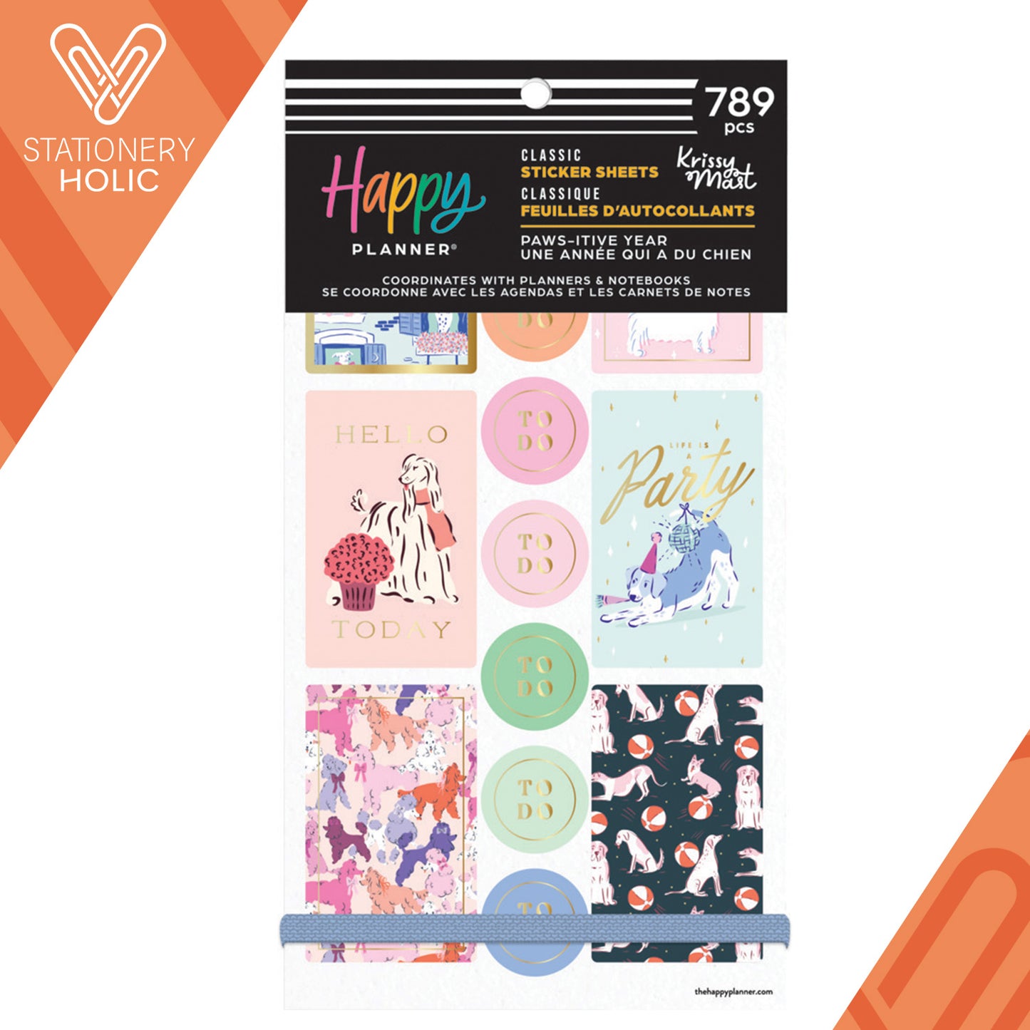 Happy Planner - Sticker Book - Paws-itive Year Classic