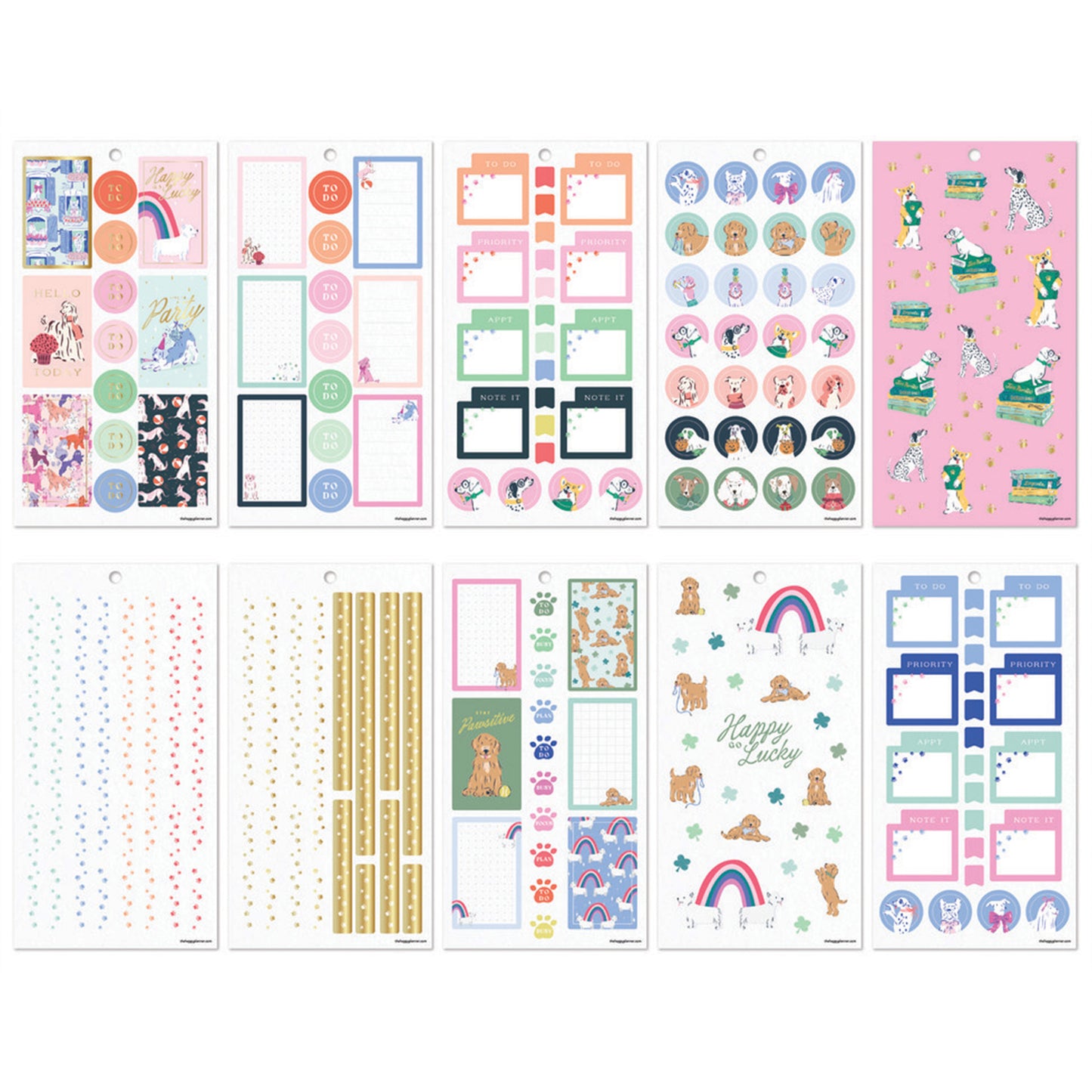 Happy Planner - Sticker Book - Paws-itive Year Classic