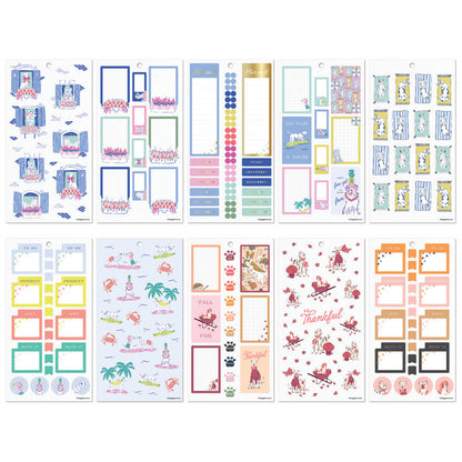 Happy Planner - Sticker Book - Paws-itive Year Classic