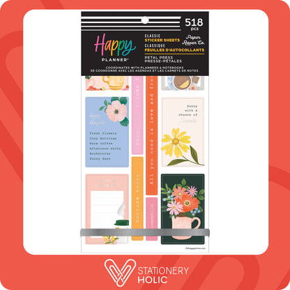 Happy Planner - Sticker Book - Petal Press