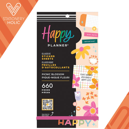 Happy Planner - Sticker Book - Picnic Blossom