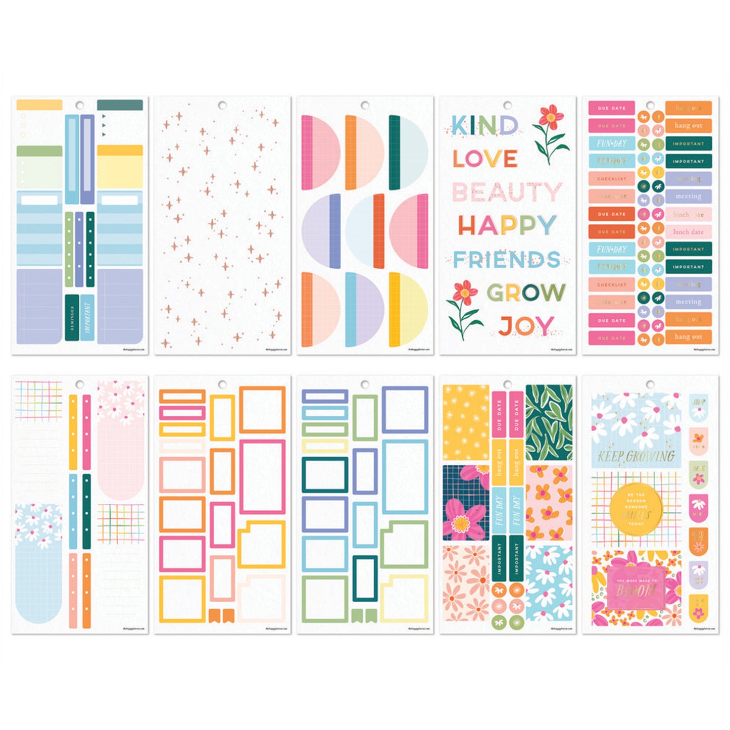 Happy Planner - Sticker Book - Picnic Blossom