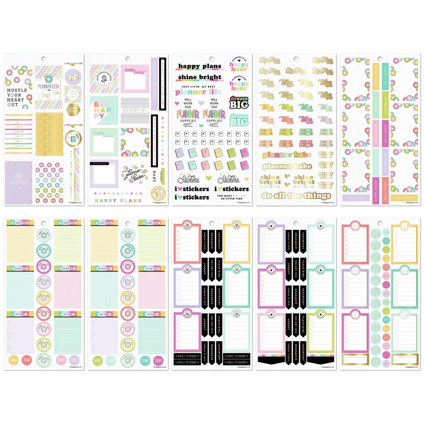 Happy Planner - Sticker Book - Planner Babe