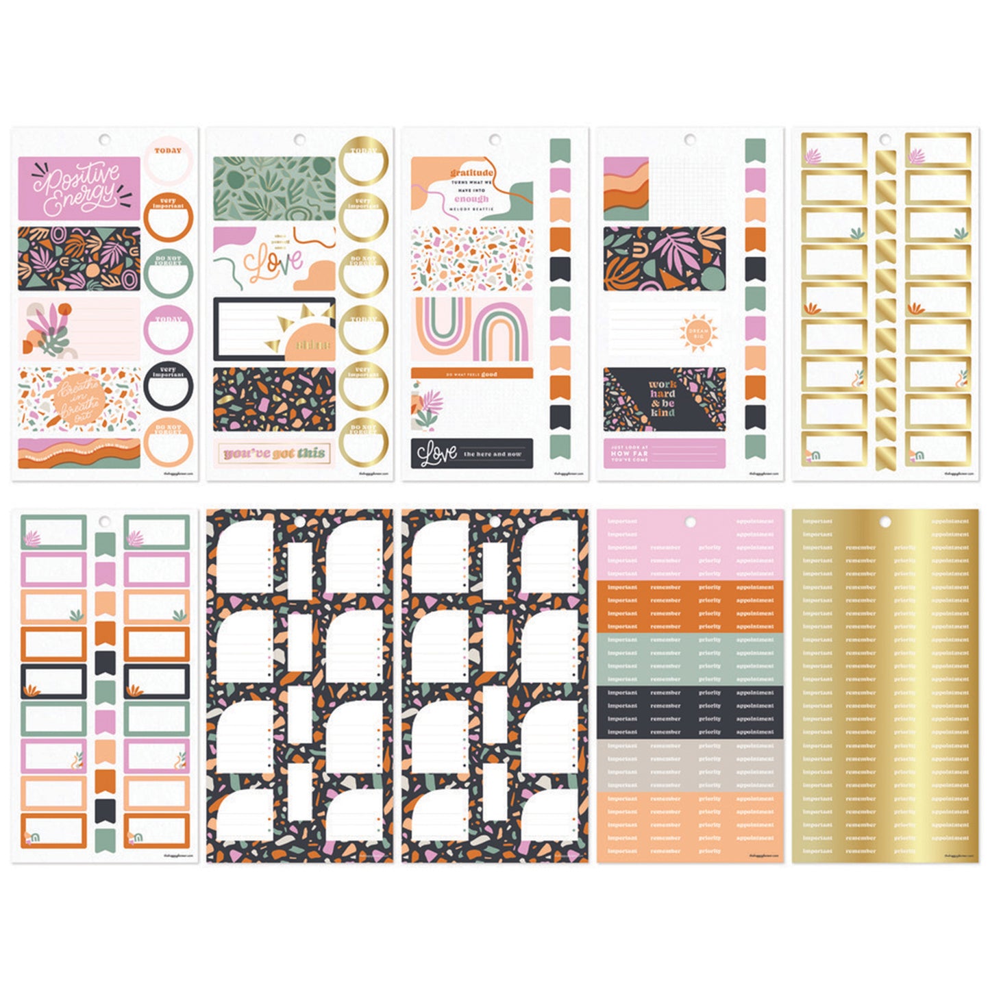 Happy Planner - Sticker Book - Playful Modern