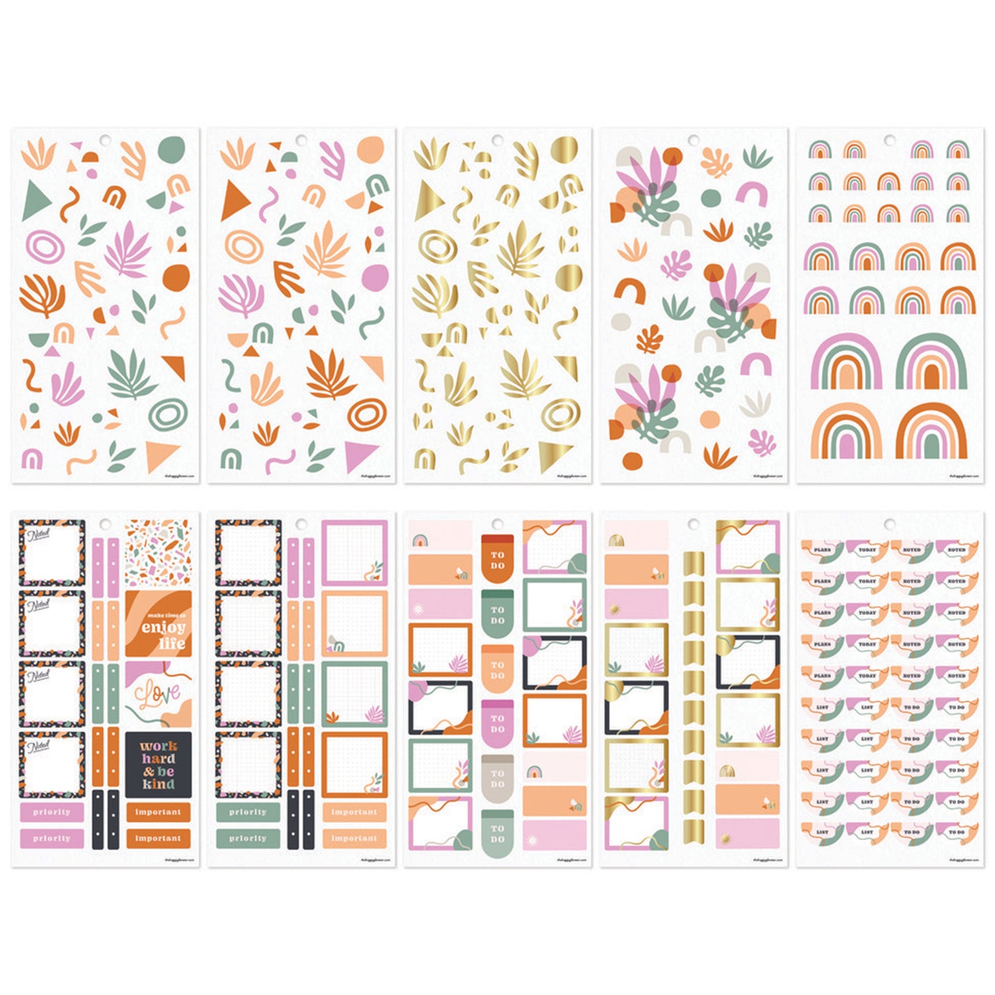 Happy Planner - Sticker Book - Playful Modern