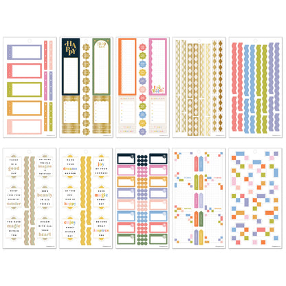 Happy Planner - Sticker Book - Pop Splash