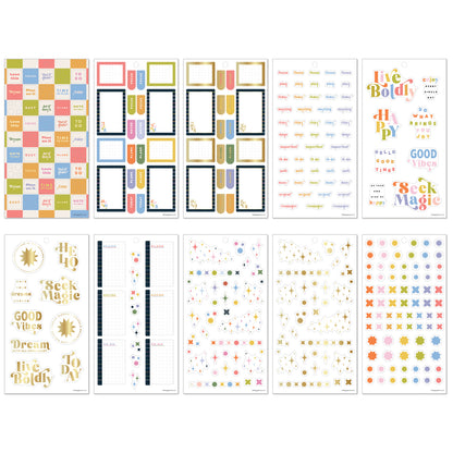Happy Planner - Sticker Book - Pop Splash