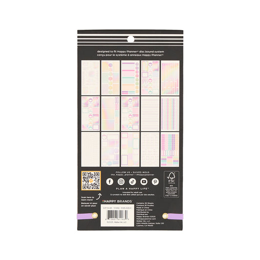 Happy Planner - Sticker Book - Prism & Pearl