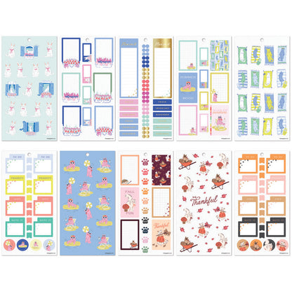 Happy Planner - Sticker Book - Purr-fect Year Classic