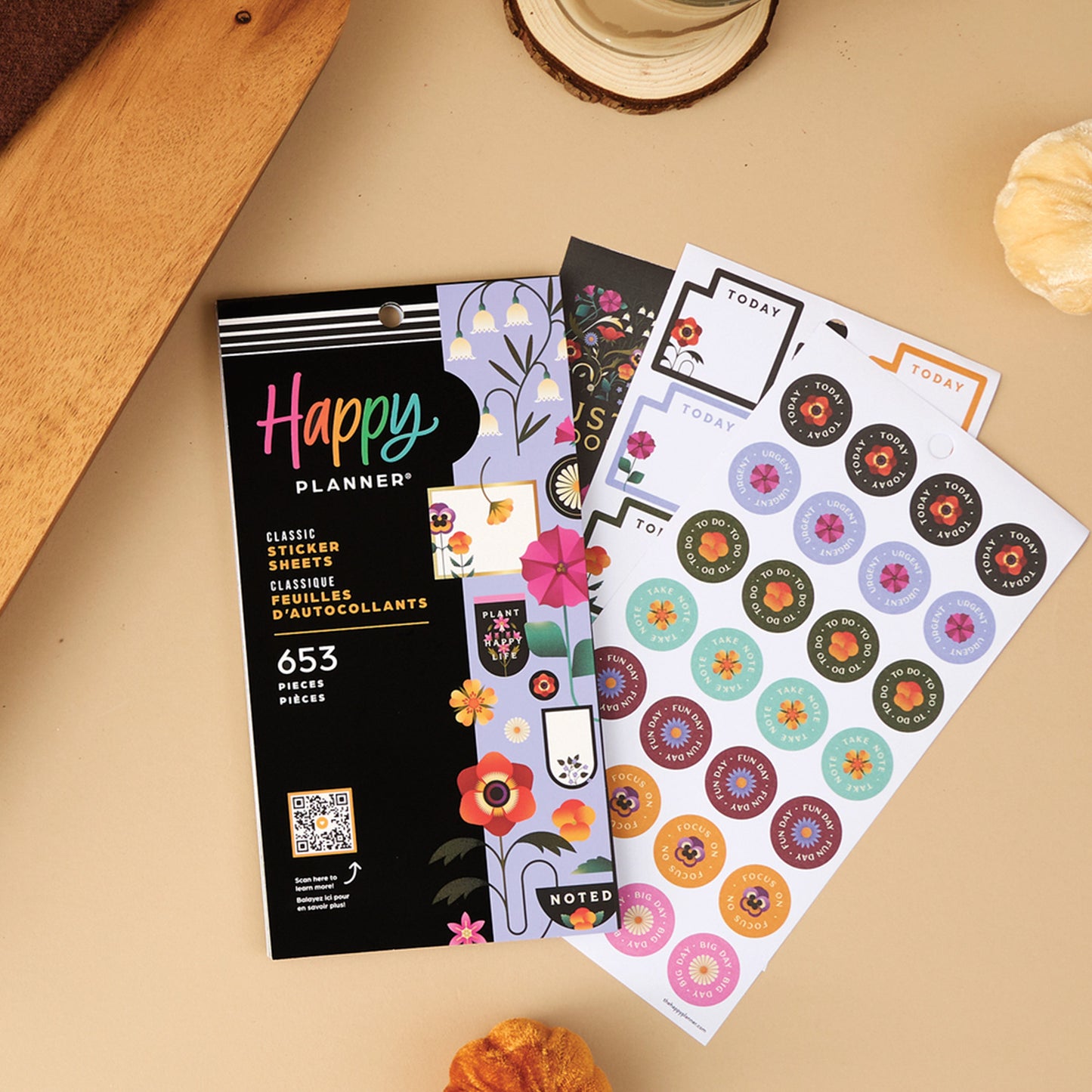 Happy Planner - Sticker Book - Radiant Garden Classic