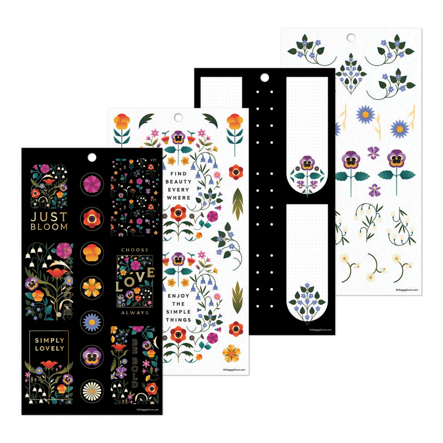 Happy Planner - Sticker Book - Radiant Garden Classic