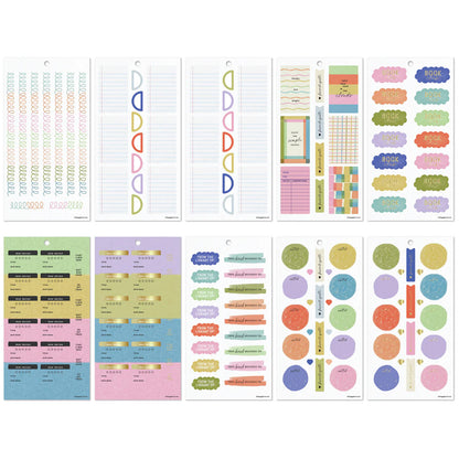 Happy Planner - Sticker Book - Reading