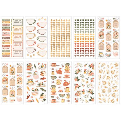 Happy Planner - Sticker Book - Reading Hour