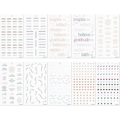 Happy Planner - Sticker Book - Reflect & Grow