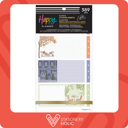 Happy Planner - Sticker Book - Season Sidewalks