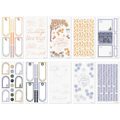 Happy Planner - Sticker Book - Season Sidewalks