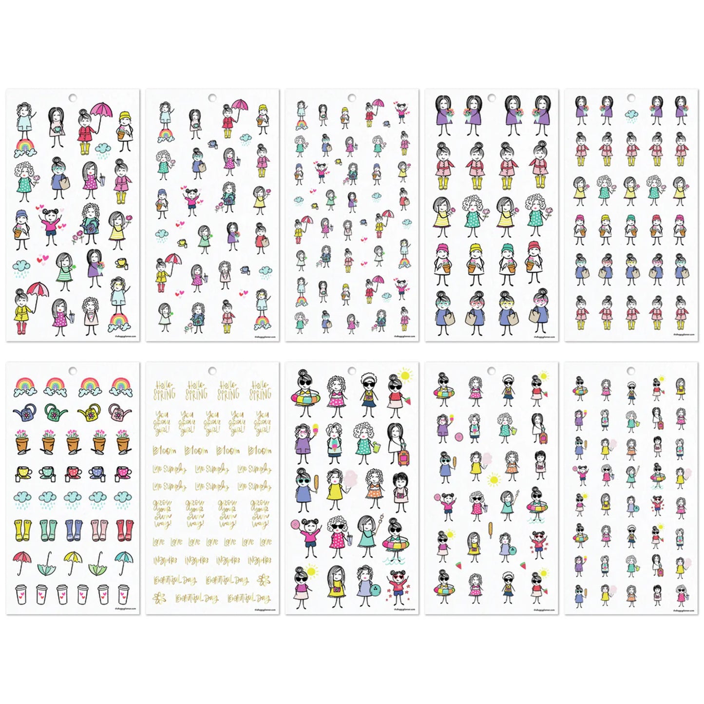 Happy Planner - Sticker Book - Seasonal Stick Babe