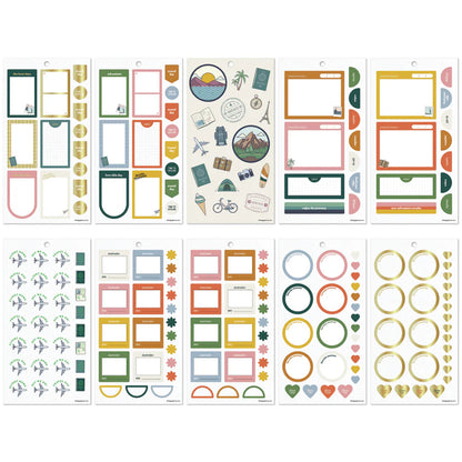 Happy Planner - Sticker Book - See The World