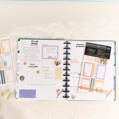 Happy Planner - Sticker Book - Serene Shapes Classic