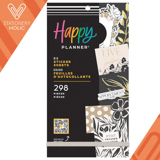 Happy Planner - Sticker Book - Sketchy Florals Big