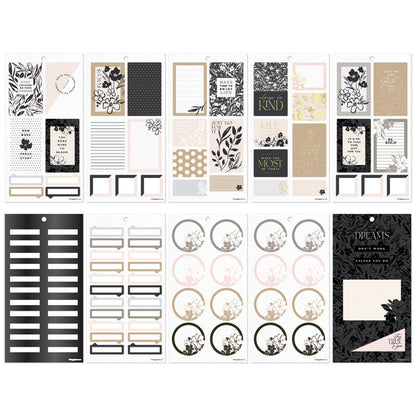 Happy Planner - Sticker Book - Sketchy Florals Big