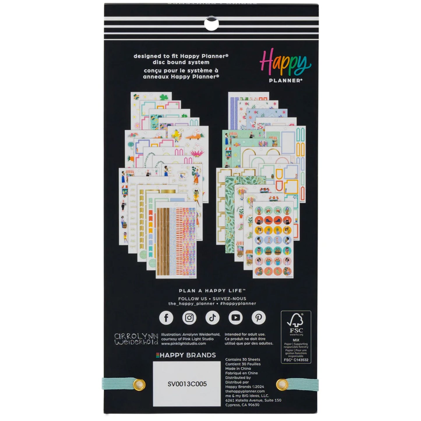 Happy Planner - Sticker Book - Season Spring