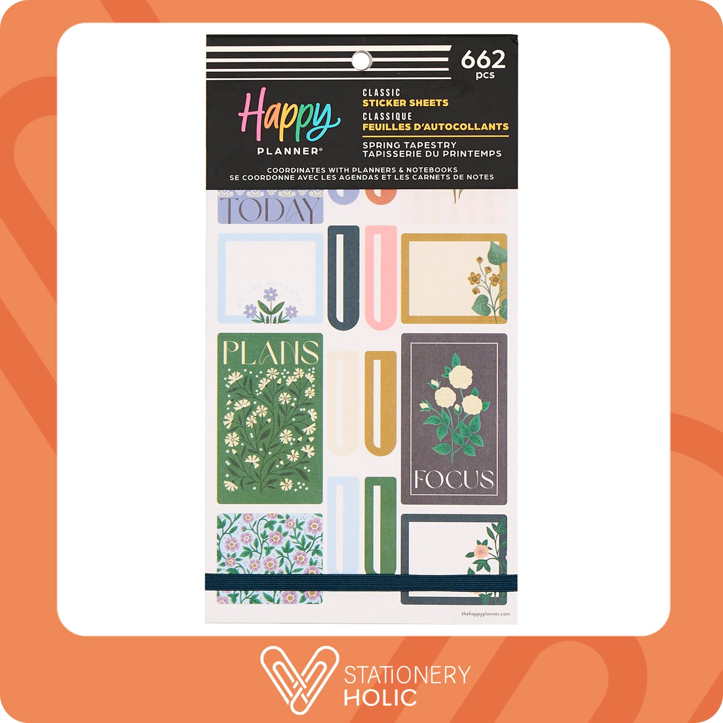 Happy Planner - Sticker Book - Spring Tapestry