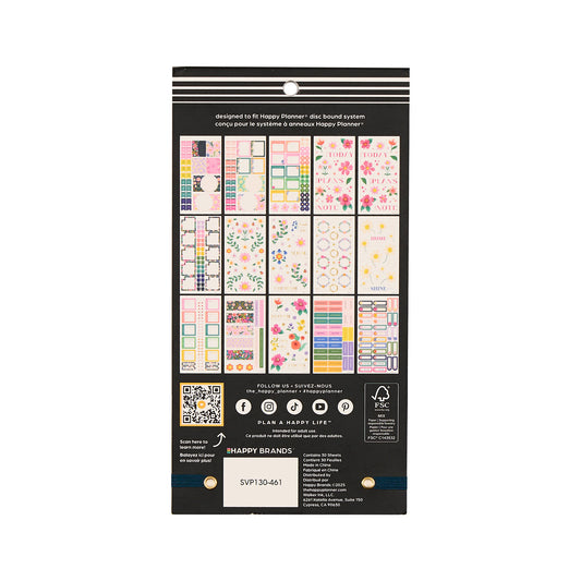 Happy Planner - Sticker Book - Spring Tapestry
