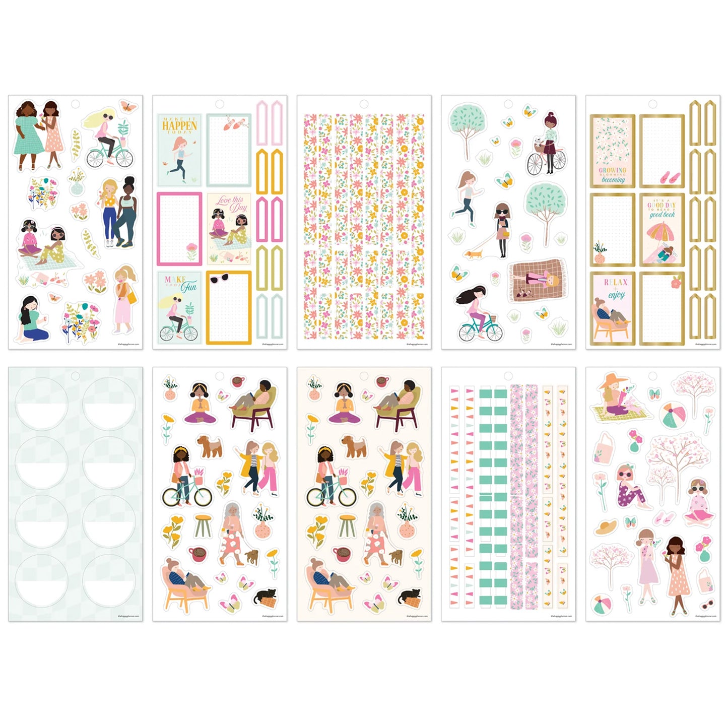 Happy Planner - Sticker Book - Squad Girl