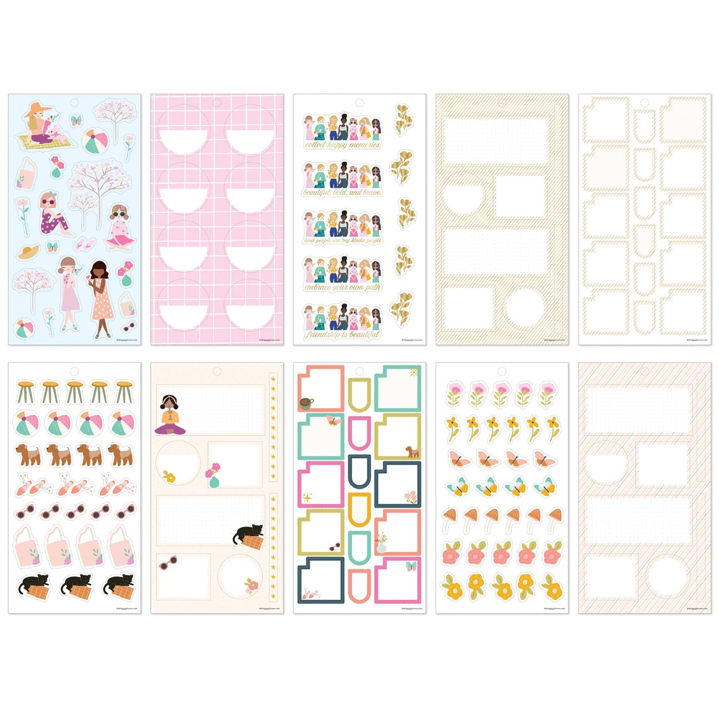 Happy Planner - Sticker Book - Squad Girl