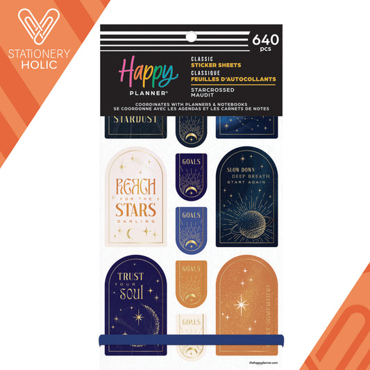 Happy Planner - Sticker Book - Starcrossed Classic