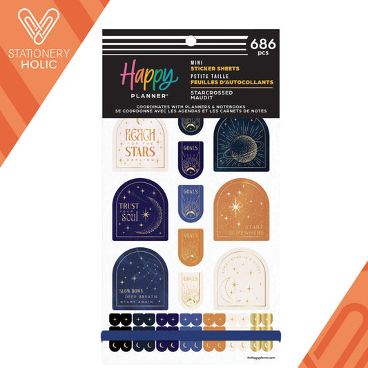 Happy Planner - Sticker Book - Starcrossed Mini
