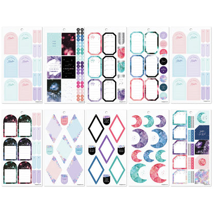 Happy Planner - Sticker Book - The Stargazer